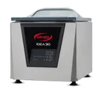 image of Orved EVOX 30-8 Countertop Vacuum Sealer – 12.2” Seal Bar, 8m³/h Pump, 800W, 110V, 14.0”x14.4”x7.2”, AISI 304