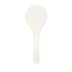 image of Town 22805/DZ White Plastic Rice Paddle Serving Spoon, 7" Long - 1 Dozen