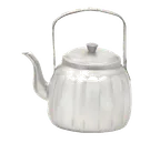 image of Town 24148 - Casablanca 48‑Oz 18/8 Stainless Teapot, Gooseneck Spout, Pivot Handle with Knob, Lid