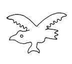image of Town 37604/DZ Animal Skull Bird Vegetable Cutter, Stainless Steel, 4" Diameter, Dozen