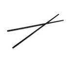 image of Town 51316B - Reusable Black Plastic Chopsticks, 12 Pair Set, Durable, 1/Case