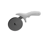 image of Alfa International PC4 Pizza Cutter - 4" Steel Wheel, White Plastic Handle, OEM Replacement