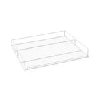 image of Beverage Air 412-071D-01 White Wine Rack, Holds 12 13×3.5‑Inch Bottles, 5 Shelves per Door, Epoxy Finish