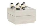 image of Cal-Mil 28602-10-141 Vista Ice Housing, 13.5" x 11" x 8" HDPE Coastal, Rectangular