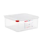 image of Carlisle 00470 Araven 14.7 Qt, 13-7/8" x 12-3/4" x 6", GN 2/3, Polypropylene with Airtight Lid