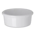 image of Carlisle 036202 Ramekin, 2‑1/2 oz, 3" Diameter, White SAN, Dishwasher Safe, NSF, BPA‑Free