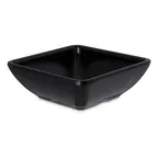 image of Carlisle 086003 - 2 oz Plastic Ramekin, 2-3/4" Black Melamine, Dishwasher Safe, NSF, BPA Free