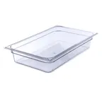 image of Carlisle 10201B07 StorPlus 12.7 qt 20‑3/4"×12‑3/4"×4" Clear Polycarbonate Food Pan