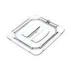 image of Carlisle 10310U07 Storplus Universal Lid, For 1/6-Size Food Pan, Handled, Solid