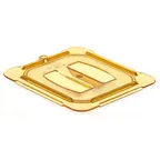 image of Carlisle 10510U13 Storplus High Heat Universal Lid, For 1/6-Size Food Pan, Handled, Solid