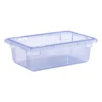 image of Carlisle 10611C14 StorPlus Food Storage Box, 3.5‑Gal, 18" x 12" x 6", Blue PC, Made in USA