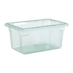 image of Carlisle 10612C09 StorPlus Storage Box, 5 Gal, 18" x 12" x 9", Green Polycarbonate, Date Indicators