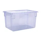 image of Carlisle 10624C14 Food Box, 21.5‑Gallon, 26"L x 18"W x 15"H, Blue Polycarbonate, Textured