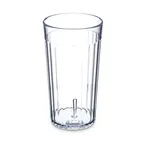 image of Carlisle 111207 - 12oz Clear Fluted SAN Tumbler, BPA Free, Dishwasher Safe, Stackable/Recyclable