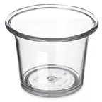image of Carlisle 250007 Plastic Ramekin Sauce Cup, 2‑Oz SAN, Dishwasher Safe, NSF Certified, Made in USA