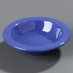 image of Carlisle 3304214 Sierrus™ Rimmed Fruit Bowl, 4-1/2 oz (4-3/4" dia), Ocean Blue Melamine, BPA‑Free