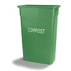 image of Carlisle 342023CMP09 Indoor Trash Receptacle