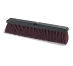 image of Carlisle 3620722400 Flo‑Pac Sweep Head, 24" Foam Block, Maroon Polypropylene Bristles, 3‑1/4" Trim