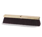 image of Carlisle 3621932400 Sparta Basic Sweeps Commercial Broom Head, 24" Crimped Polypropylene, Maroon
