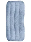 image of Carlisle 363322414 Flo‑Pac Wet/Dry Mop Pad, 24" x 5‑1/2" Blue Looped‑End Electrostatic Blend