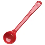 image of Carlisle 396005 Carlisle - Measure Misers Portion Spoon, 2 Oz., Solid, Long Handle With Thumb Grip