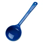 image of Carlisle 399214 Carlisle - Measure Misers Portion Spoon, 8 Oz., Solid, Long Handle With Thumb Grip