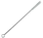 image of Carlisle 4017600 Pipe Brush, 12" Overall Length, 5" Long x 1/2" Dia. Polyester Bristles, White