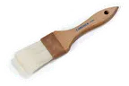 image of Carlisle 4037400 Sparta Basting Brush, 2" Boars Hair, 5" Wooden Handle, Heat‑Resistant 500°F