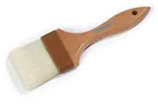 image of Carlisle 4037500 Basting Brush, 3" Boars Hair, Heat Resistant 500°F, Wooden Handle - 1/Each