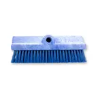 image of Carlisle 40423EC14 Sparta Floor Brush Head, 10" Blue Plastic Block, Polyester Bristles - 1/Each