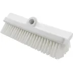 image of Carlisle 40423EC26 Sparta Floor Brush Head, 10" Plastic Block, Polyester Bristles, Pink - 1/Each