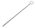 image of Carlisle 4110100 Pipe Brush, 12" Overall Length, 5" Long x 1/4" Dia. Polyester Bristles, White