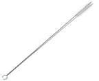image of Carlisle 4111400 Pipe Brush, 24" Overall Length, 5" Long x 3/4" Dia. Polyester Bristles, White