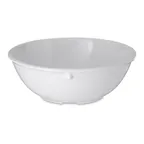 image of Carlisle 4352102 Dallas Ware Nappie Bowl, 5" Dia, 14 oz, White Melamine, Reinforced, BPA Free, NSF