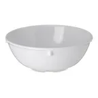 image of Carlisle 4352802 Nappie Bowl – 10oz, 5" Dia., White Melamine, BPA‑Free, Dishwasher Safe