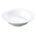 image of Carlisle 4353102 Fruit Bowl, 4-3/4 oz (4-1/2" dia), Rim & Foot, Dishwasher Safe, Melamine, NSF