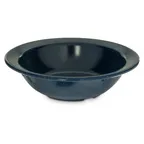 image of Carlisle 4353135 Fruit Bowl, 4-3/4 oz, 4-1/2" Dia, Rim & Foot, Safe Melamine, Café Blue, NSF