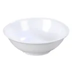 image of Carlisle 4373802 - 36 oz Footed Bowl, 8‑5/8" Diameter, White Melamine, BPA‑Free, Dishwasher Safe