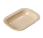 image of Carlisle 4374525 - 28oz Rectangular Melamine Bowl 10" x 7½" x 2" Deep Tan, NSF Certified