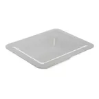 image of Carlisle 4443202 Food Pan, 1/2 Size 3.7 Qt, 2-1/2" White Melamine, BPA‑Free, Dishwasher‑Safe 212°F