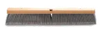 image of Carlisle 4501423 Flo‑Pac® Floor Sweep, 24" Block, 3" Polypropylene Bristles, Gray, No Handle