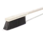 image of Carlisle 4577200 Pizza Oven Brush, 5½" Bristles, 33" Hardwood Handle, 2¾" Steel Wire Trim