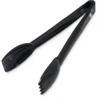 image of Carlisle 460903 Carly Salad Tongs, 9"L, Plastic, Black, NSF, Made in USA