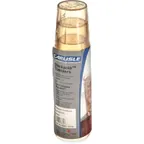image of Carlisle 5212-8113 Stackable 12oz Amber Tumbler – SAN, Pebbled, Textured, Dishwasher – 6/Pack