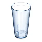 image of Carlisle 521654 Stackable 16oz Tumbler – Textured Blue SAN, BPA‑Free, Dishwasher Safe