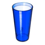 image of Carlisle 522047 - 20oz Stackable Tumbler, Royal Blue Textured, BPA Free SAN Plastic