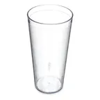 image of Carlisle 522407 - 24oz Clear Textured SAN Tumbler, Stackable, BPA Free, 26.5oz Flush Fill