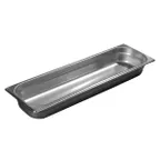 image of Carlisle 60700HL2 DuraPan™ Steam Table Pan, 1/2 Long-Size, 3.3 Qt, 2-1/2" Deep, Stainless Steel, NSF