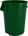 image of Carlisle 84102009 Bronco™ 20‑Gallon Trash Can, 23"H x 19‑9/20" Dia., Green Poly - 1/Each