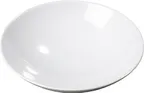 image of Carlisle ARR24002 - 46 Oz 9" Round Melamine Bowl, White, 1 Quart, Resistant, NSF, BPA‑Free